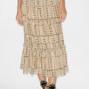 Diya Long Printed Cotton Voile Skirt