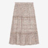 Diya Long Printed Lightweight Cotton Skirt
