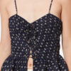 Dolma Strappy Printed Organic Cotton Top