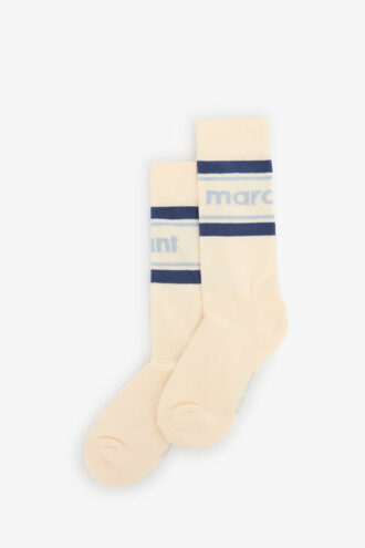 Donna Sporty Striped Mid-Calf Socks