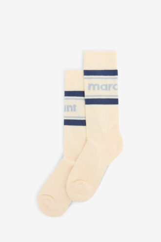 Donna Sporty Striped Mid-Calf Socks