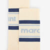 Donna Sporty Striped Mid-Calf Socks