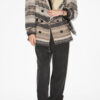 Dorcas Wool Graphic Pattern Coat