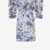 Doris Short Printed Stretch Silk Dress