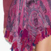 Dova Draped Printed Elasticated Tulle Skirt