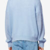 Drany Two-Toned Mohair Sweater with Logo