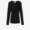 Dressi Draped Jersey Top