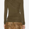 Dressi Draped Jersey Top