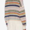 Drussell Striped Brushed Mohair Sweater
