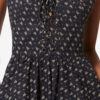 Dryna Strappy Printed Organic Cotton Dress