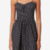 Dryna Strappy Printed Organic Cotton Dress