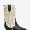 Duerto Cowboy Boots in Suede Leather