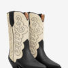 Duerto Cowboy Boots in Suede Leather