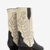 Duerto Cowboy Boots in Suede Leather