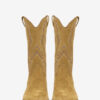 Duerto Embroidered Suede Calfskin Leather Cowboy Boots
