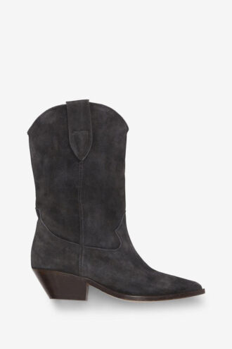 Duerto Suede Calfskin Leather Cowboy Boots