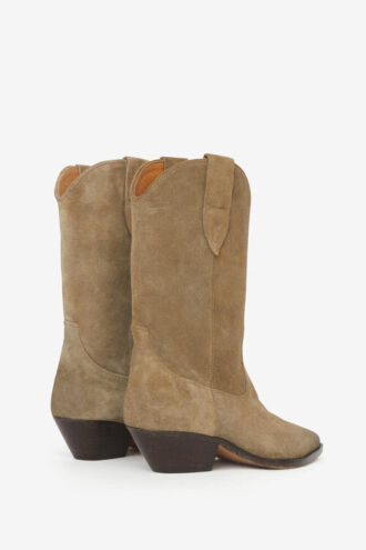 Duerto Suede Calfskin Leather Cowboy Boots