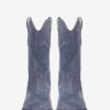 Duerto Suede Calfskin Leather Cowboy Boots