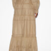 Dusta Long Elaborate Cotton Voile Skirt