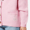 Eborah Alpaca Cardigan with Logo