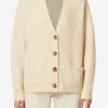 Eborah Alpaca Cardigan with Logo