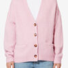 Eborah Alpaca Cardigan with Logo