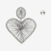 Eden Asymmetrical Heart Earrings