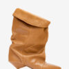 Edrik Draped Leather Boots