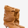Edrik Draped Leather Boots