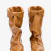 Edrik Draped Leather Boots