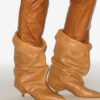 Edrik Draped Leather Boots
