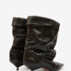 Edrik High-Heeled Draped Boots