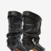 Edrika Draped Boots with Jewels