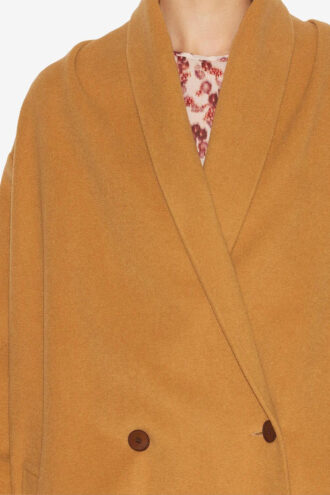 Elise Long Wool Blend Coat