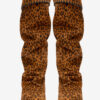 Elita Draped Suede Calfskin Leather Boots