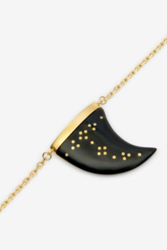 Ellen Buffalo Horn Pendant Necklace