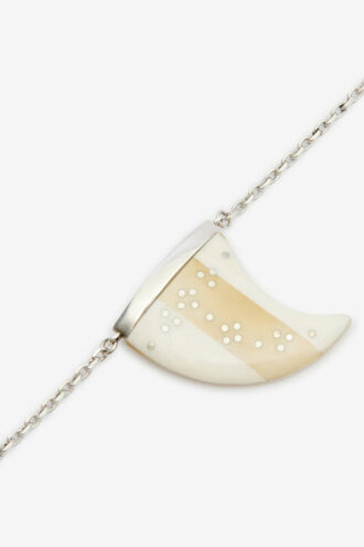 Ellen Buffalo Horn Pendant Necklace