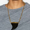 Ellen Horn Pendant Necklace