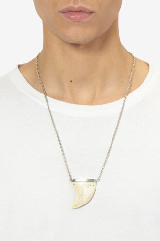 Elliot Long Buffalo Horn Necklace