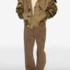 Elroy Short Quilted Satin Coat