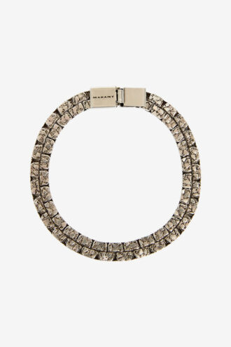Elsy Marbled Brass Bracelet