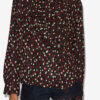 Emany Silk Polka Dot Print Blouse
