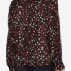 Emany Silk Polka Dot Print Blouse