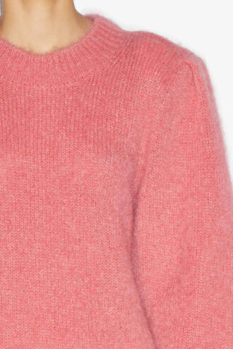 Esmee Plain-Colored Mohair Sweater