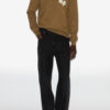 Evans Cotton and Wool Sweater with Logo