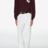 Evans Cotton and Wool Sweater with Logo