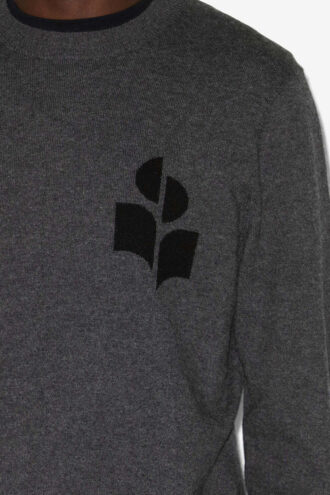 Evans Cotton and Wool Sweater with Logo