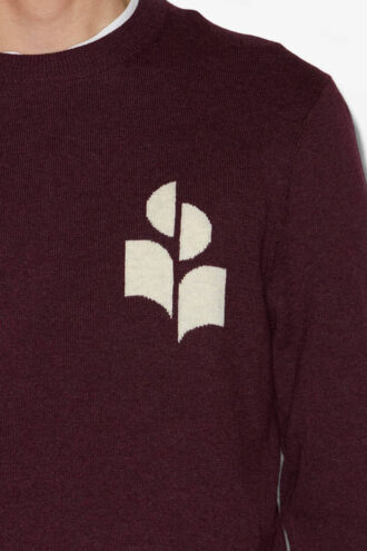 Evans Cotton and Wool Sweater with Logo
