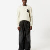 Evans Wool Blend Logo Sweater