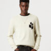 Evans Wool Blend Logo Sweater